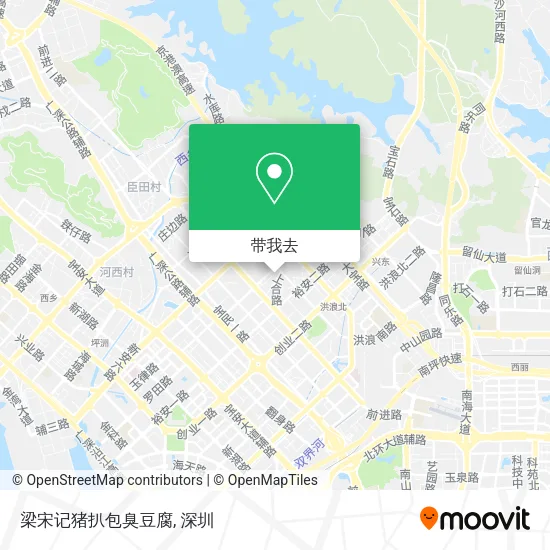 梁宋记猪扒包臭豆腐地图