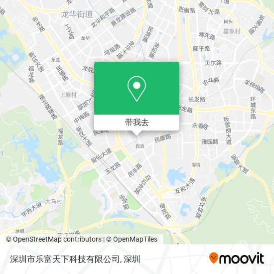 深圳市乐富天下科技有限公司地图