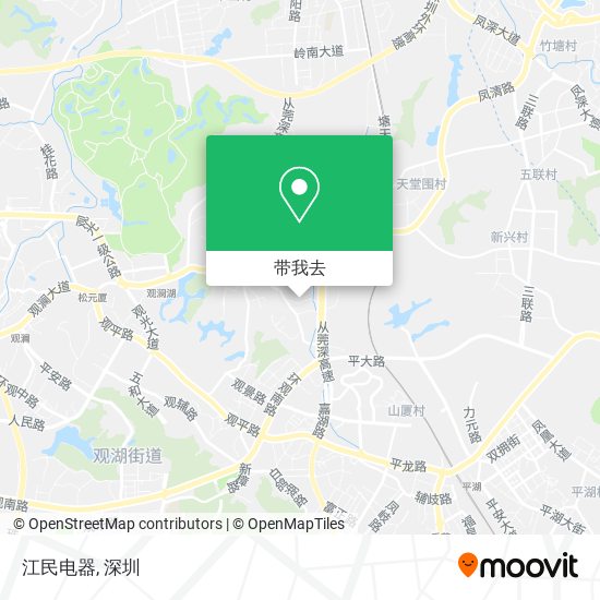 江民电器地图