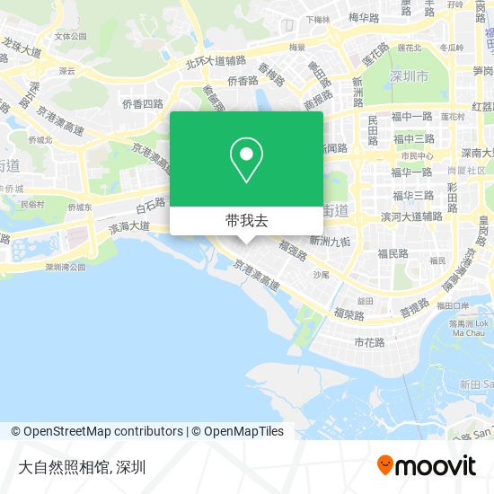 大自然照相馆地图