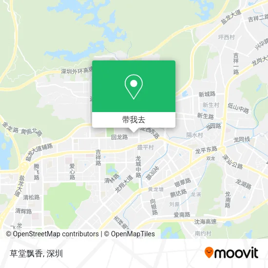 草堂飘香地图