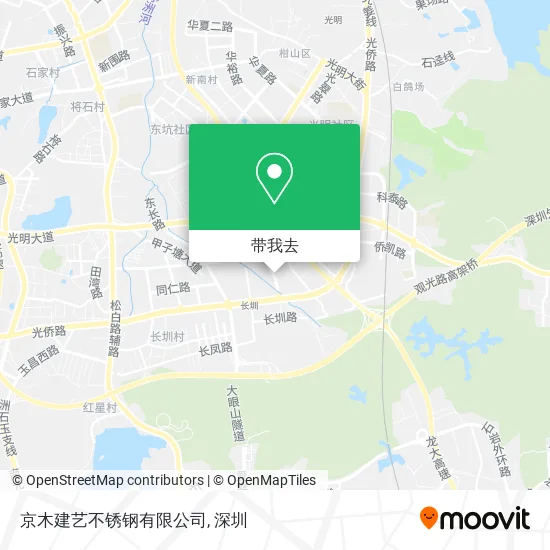 京木建艺不锈钢有限公司地图