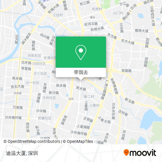 迪温大厦地图