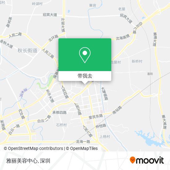 雅丽美容中心地图