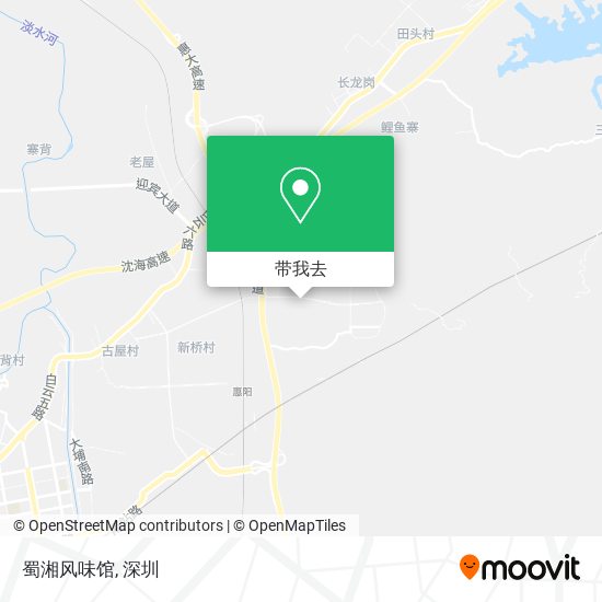 蜀湘风味馆地图