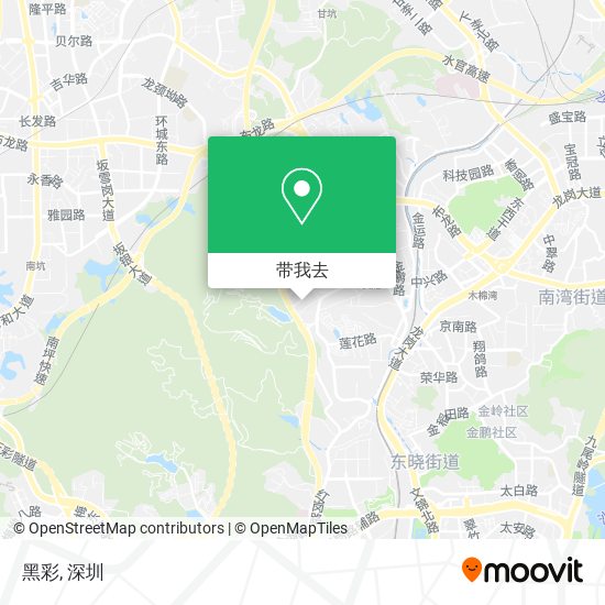 黑彩地图