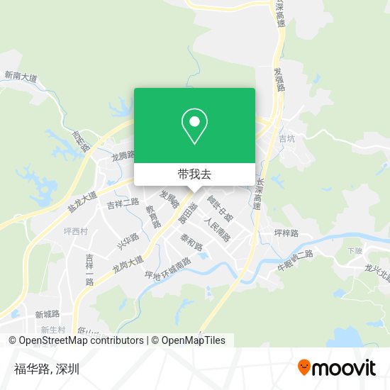 福华路地图
