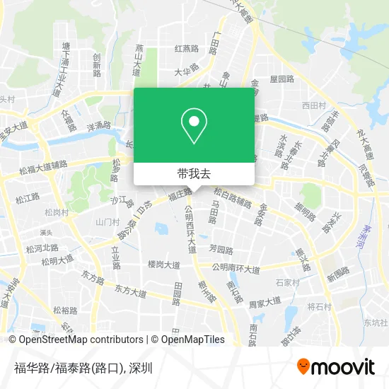 福华路/福泰路(路口)地图