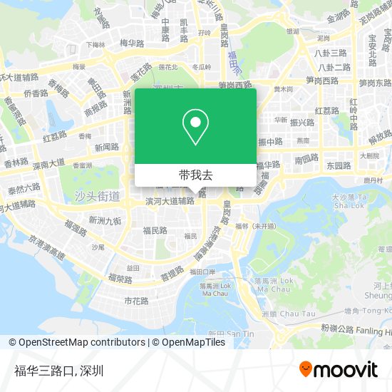 福华三路口地图