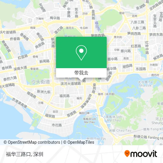 福华三路口地图