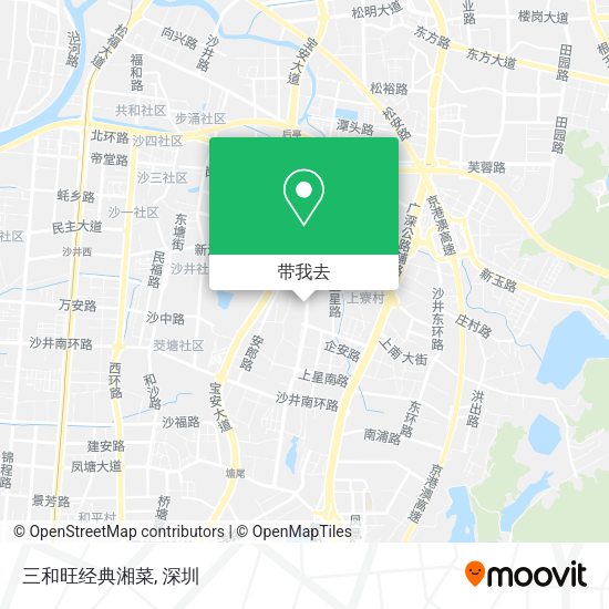 三和旺经典湘菜地图