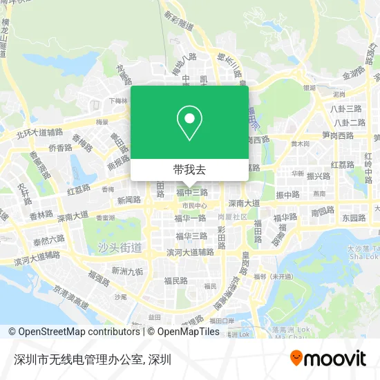 深圳市无线电管理办公室地图