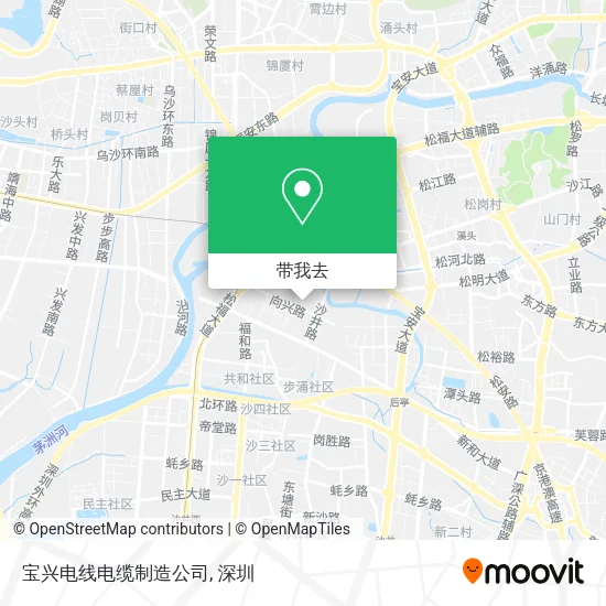 宝兴电线电缆制造公司地图