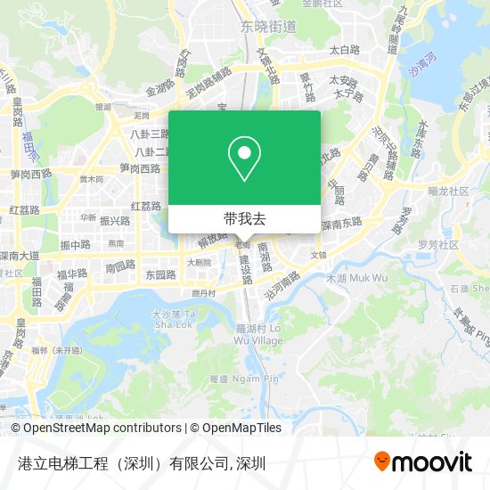 港立电梯工程（深圳）有限公司地图