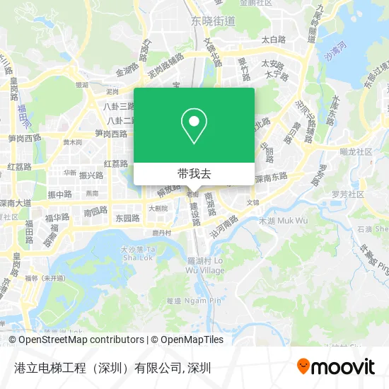 港立电梯工程（深圳）有限公司地图