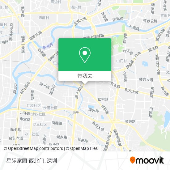 星际家园-西北门地图