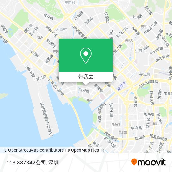 113.887342公司地图