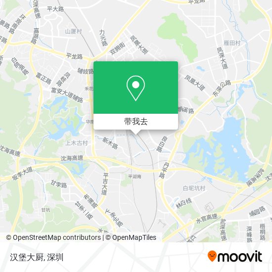 汉堡大厨地图