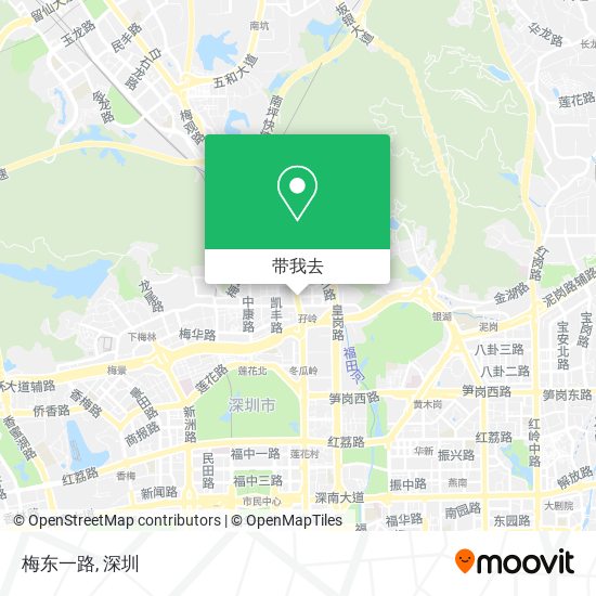 梅东一路地图