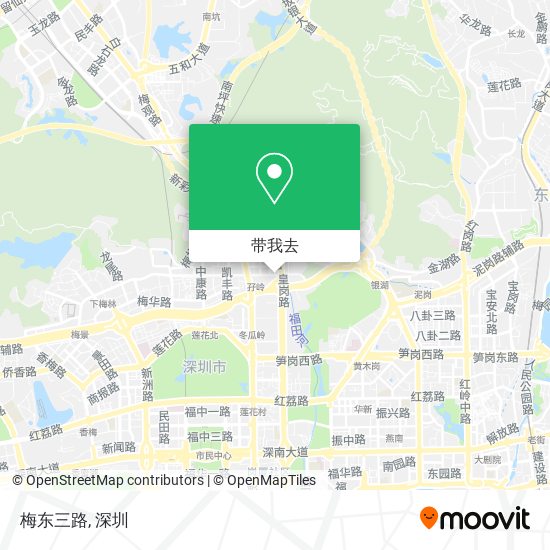 梅东三路地图