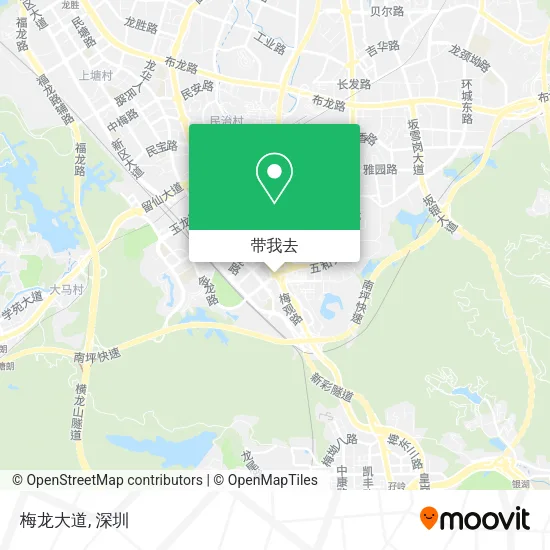 梅龙大道地图