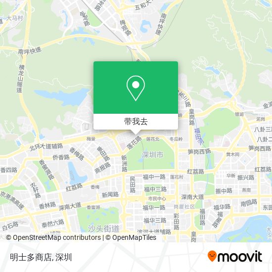 明士多商店地图