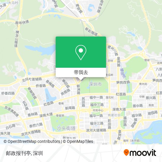 邮政报刊亭地图
