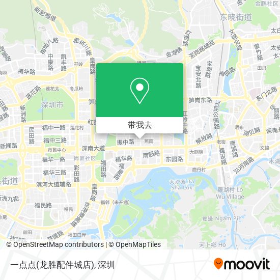 一点点(龙胜配件城店)地图