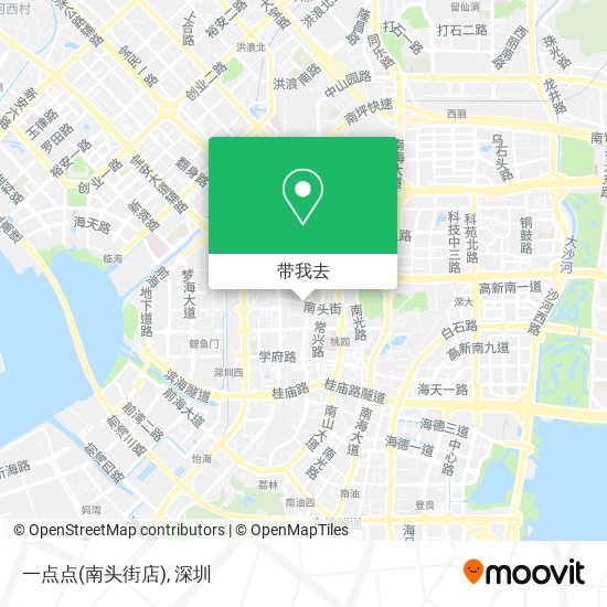 一点点(南头街店)地图