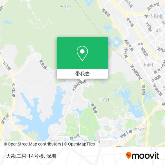 大勘二村-14号楼地图