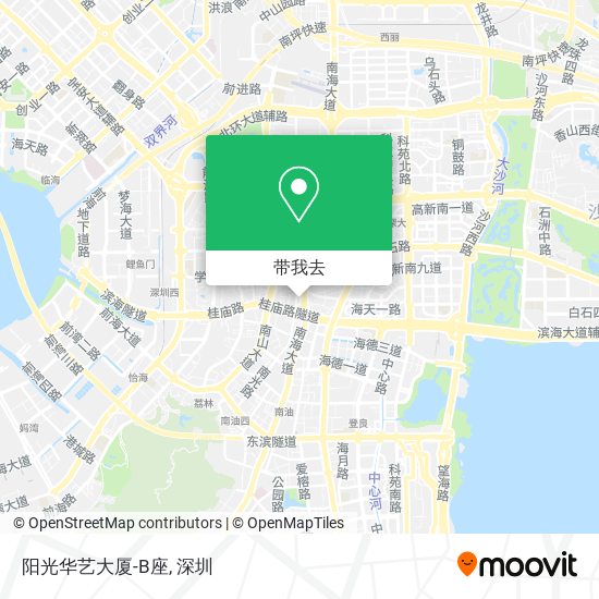 阳光华艺大厦-B座地图