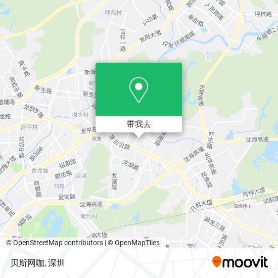 贝斯网咖地图