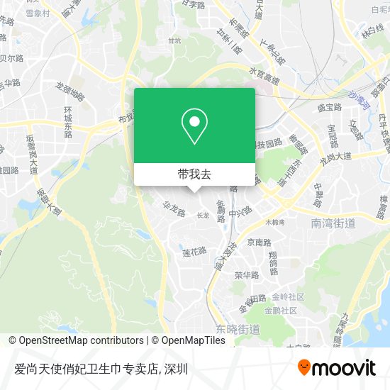 爱尚天使俏妃卫生巾专卖店地图