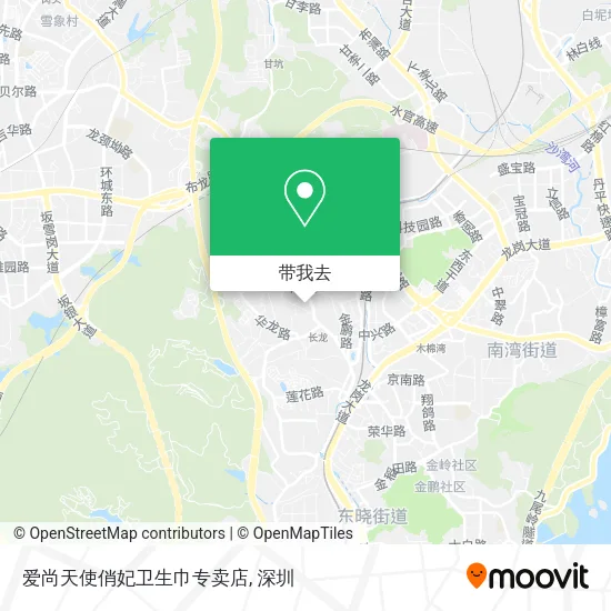 爱尚天使俏妃卫生巾专卖店地图