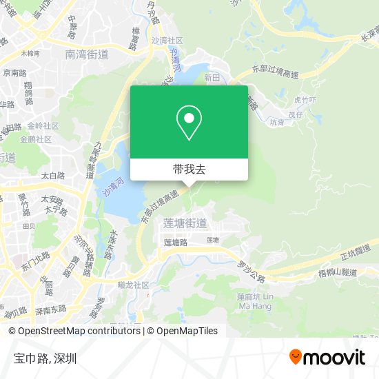 宝巾路地图