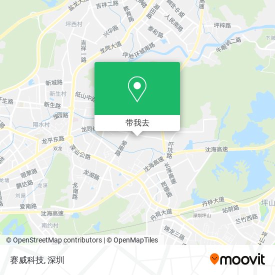 赛威科技地图