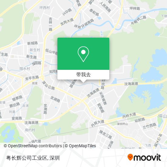 粤长辉公司工业区地图