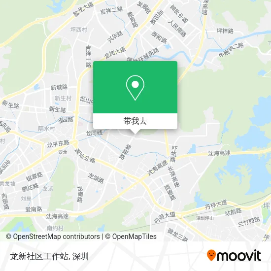 龙新社区工作站地图