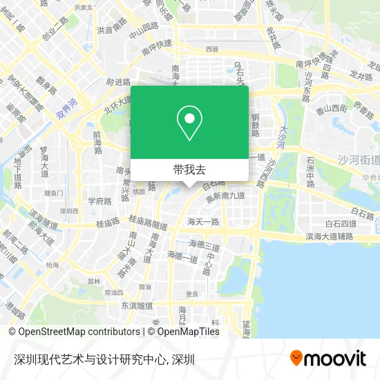 深圳现代艺术与设计研究中心地图