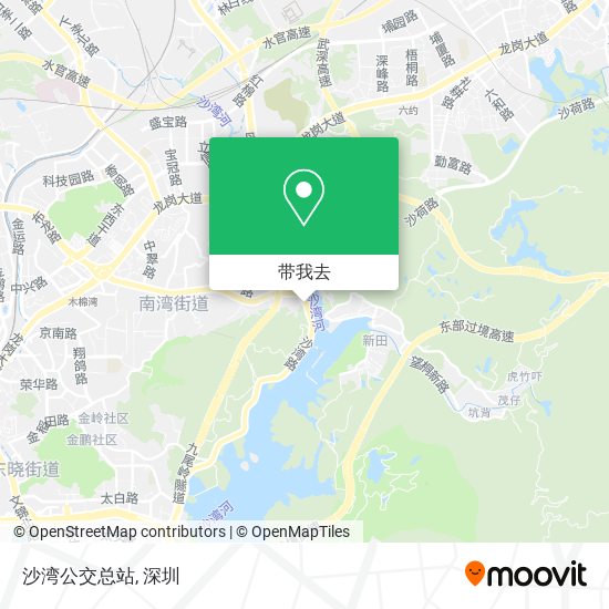 沙湾公交总站地图