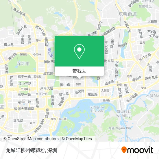 龙城轩柳州螺狮粉地图