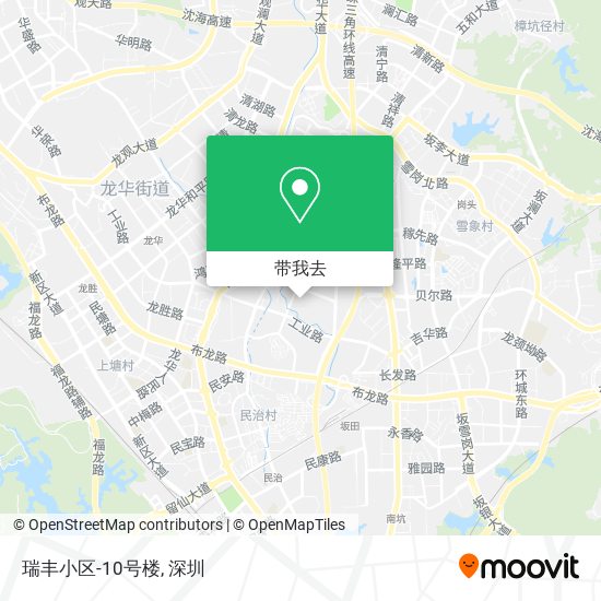 瑞丰小区-10号楼地图