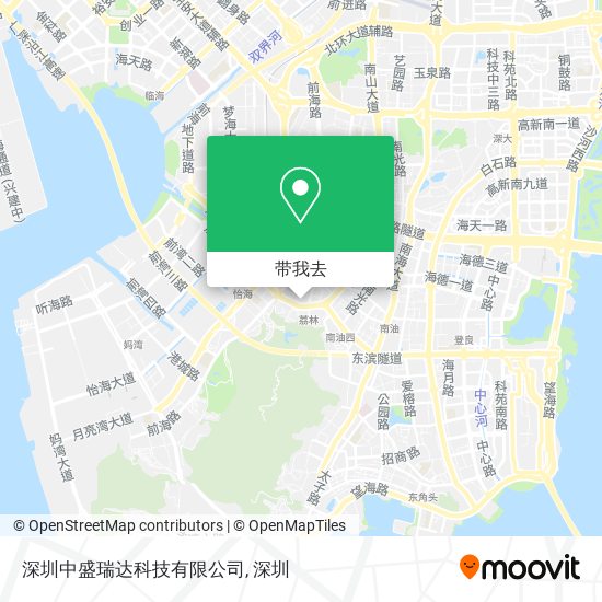 深圳中盛瑞达科技有限公司地图