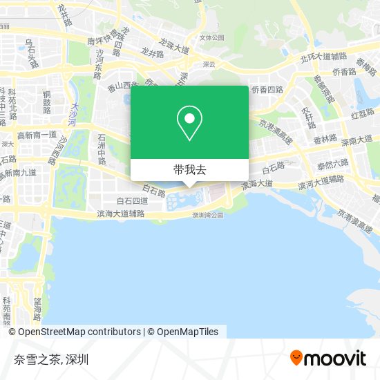 奈雪之茶地图
