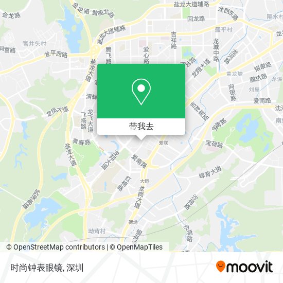 时尚钟表眼镜地图