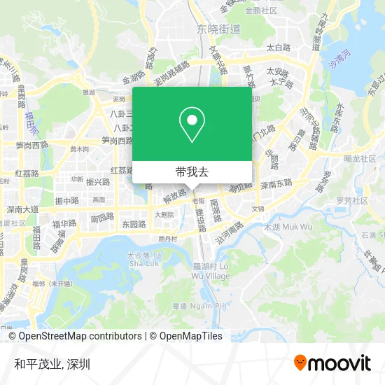 和平茂业地图