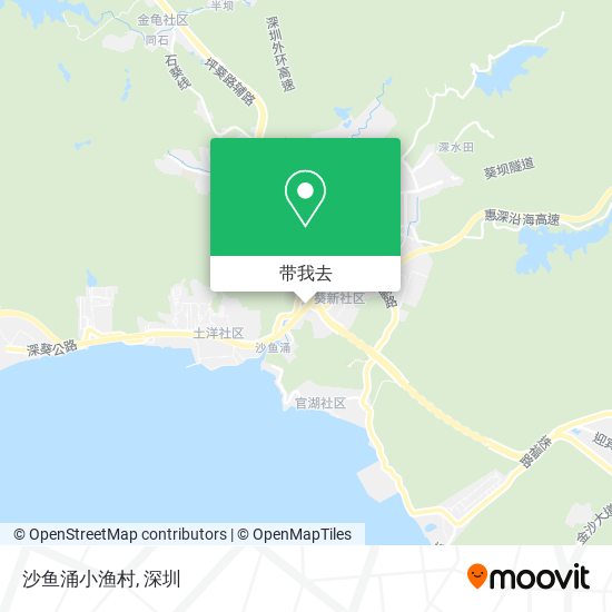沙鱼涌小渔村地图