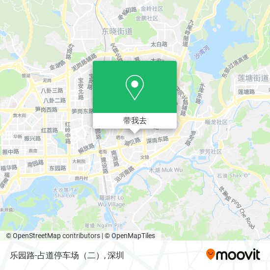 乐园路-占道停车场（二）地图