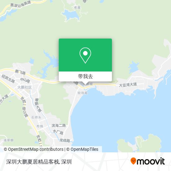 深圳大鹏夏居精品客栈地图