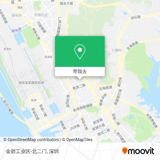 金碧工业区-北二门地图